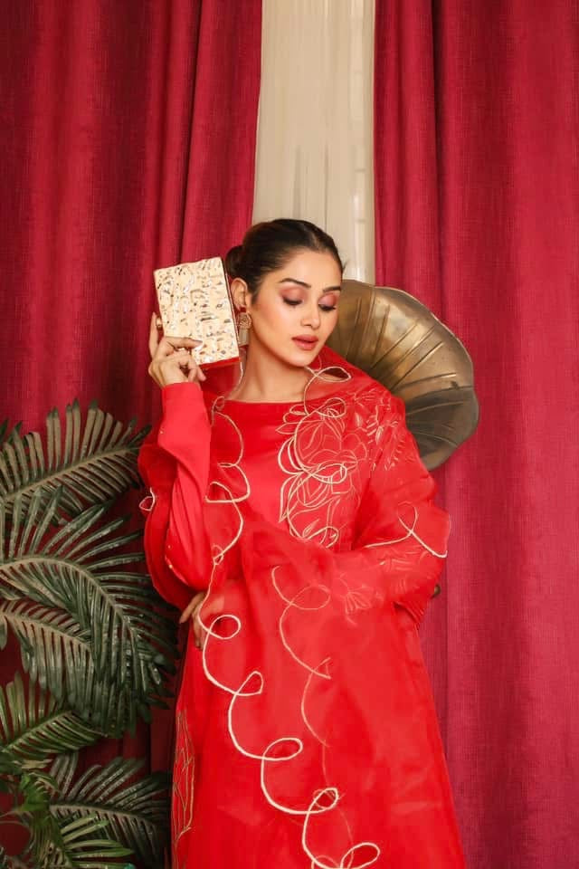 Radiant in Red