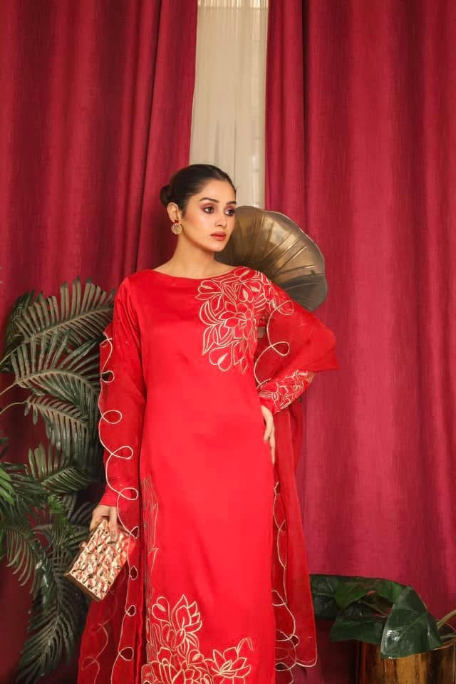 Radiant in Red