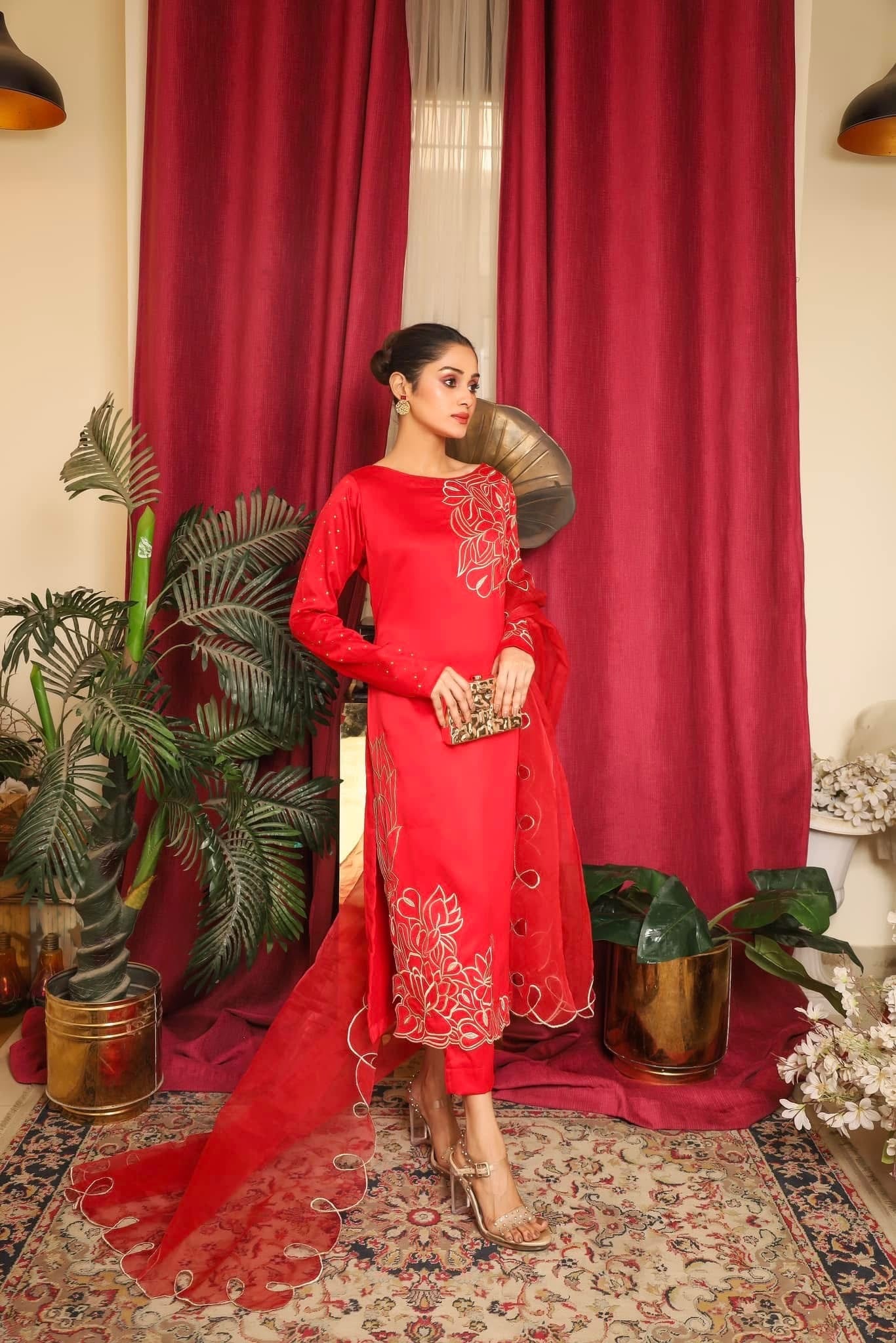 Radiant in Red