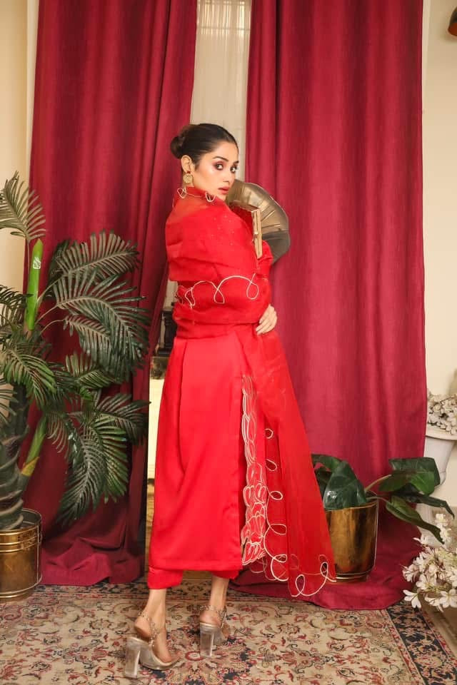 Radiant in Red
