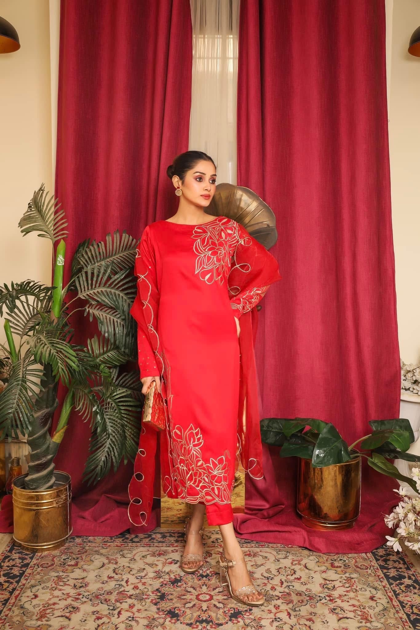 Radiant in Red
